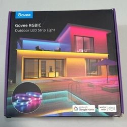  WiFi Outdoor LED Strip Lights Waterproof, 65.6ft RGBIC Outdoor Lights