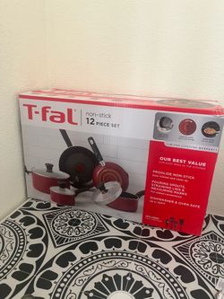 T-Fal 12pc Cookware Set