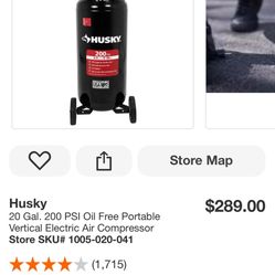 Huscky Compressor $50 Not Working 