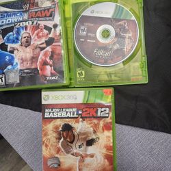 3 Xbox 360 Games