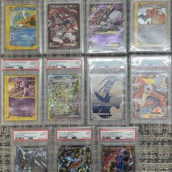 15 Card Japanese Graded Pokemon Collection