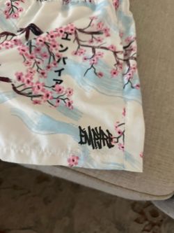 Cherry Blossom Print Shorts