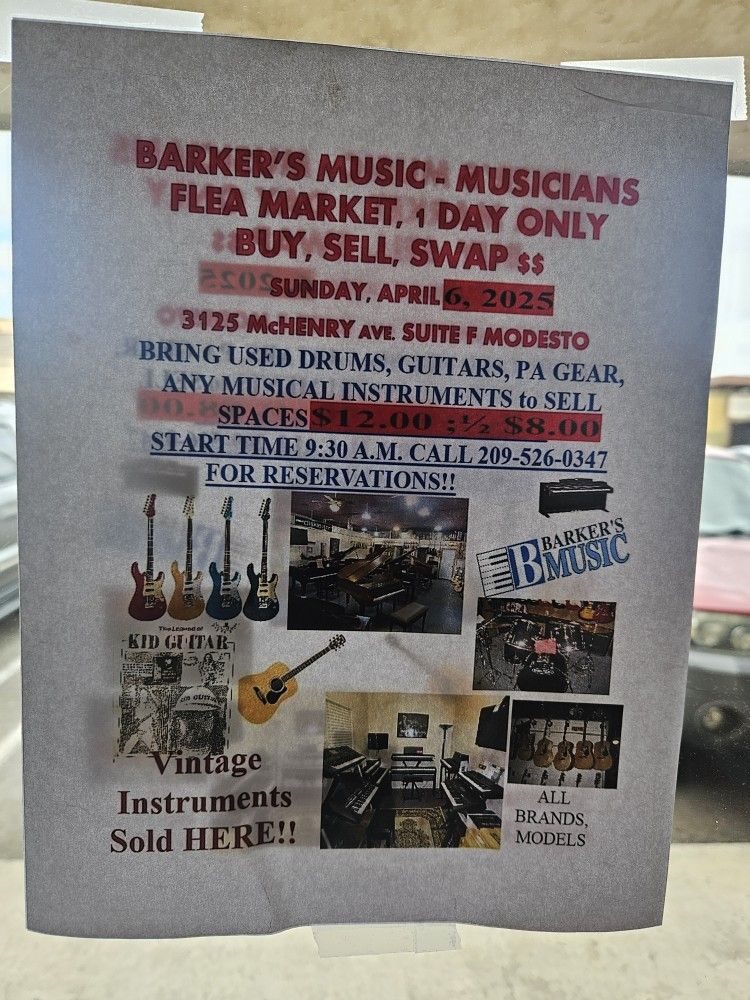 Musicians FLEA MARKET