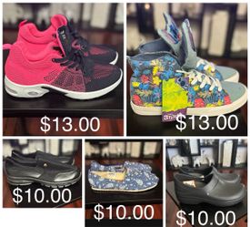 Women’s Shoes Size 11. They are all new and in excellent condition. Prices are listed in the first picture.