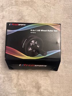 Ab Wheel Roller Set (Knee Pad not Included)