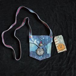 Affliction denim bag