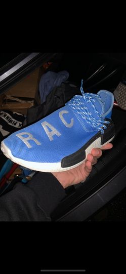 Mens Adidas Blue Human Racers Sz 11