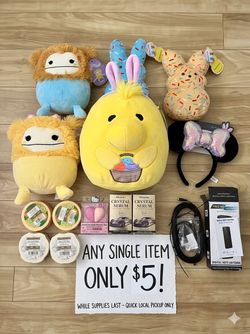 any single item 5$