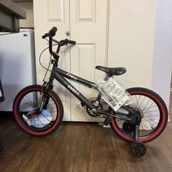 18" Kent Bicycle Abyss Freestyle BMX Bicycle, Fits Riders 3'2"-4'2", Gray, Child, Unisex