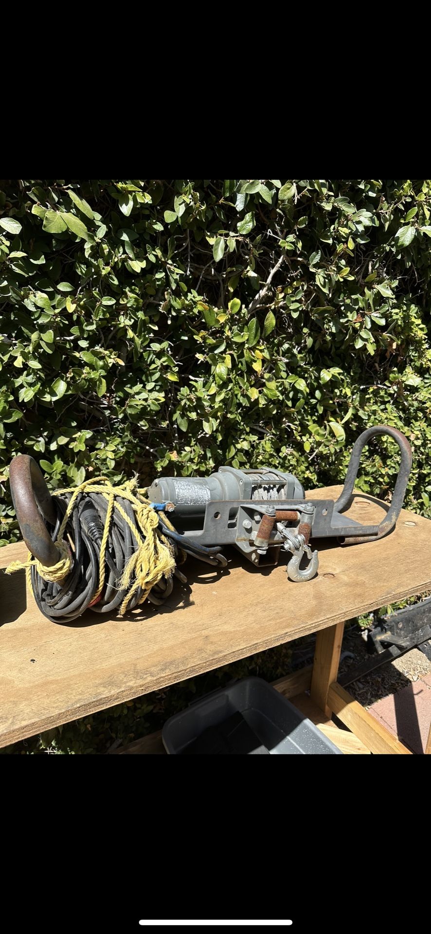 Winch And Hitch Mount