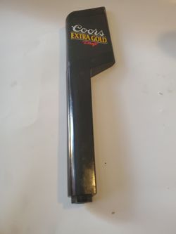 Coors Extra Gold Draft Bar Tap Handle Display