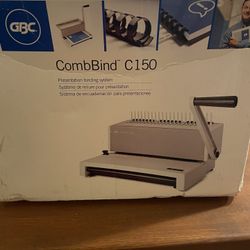 CombBind C150 Never Used