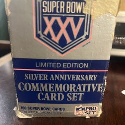 Super Bowl Cards Perfect Condition 