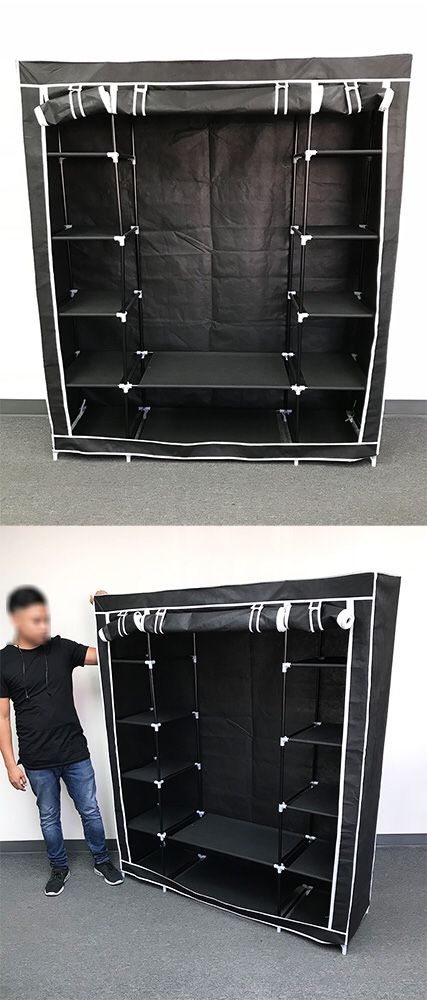 New 35 Portable 68 X60 Wardrobe Non Woven Fabric Storage Clothes Organizer For In South El Monte Ca Offerup
