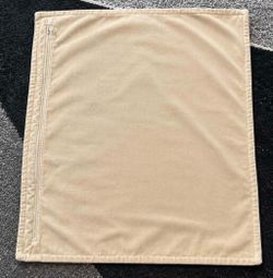 20”x20” Pottery Barn Beige Corduroy Pillow Cover
