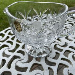 Crystal Gravy Dish