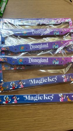 Disneyland Magic Key License Plate cover