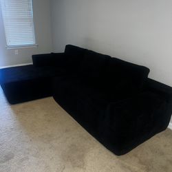 Black cloud couch 