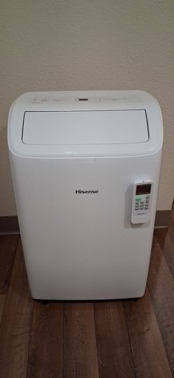 Hisense 8,000 BTU Portable Air Conditioner with Dual Hose and Inverter, HAP0824TWD