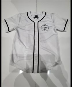 2pac Shakur 71 Button Up Embroidery Jersey large