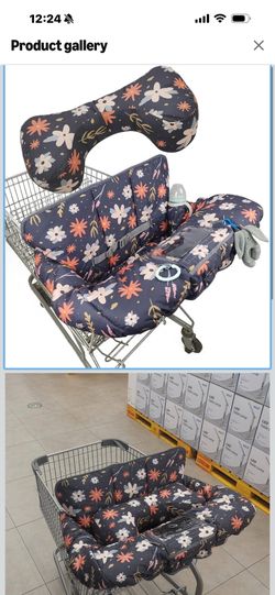 Baby shopping cart cover