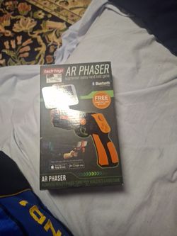Unopened tech toyz are phaser