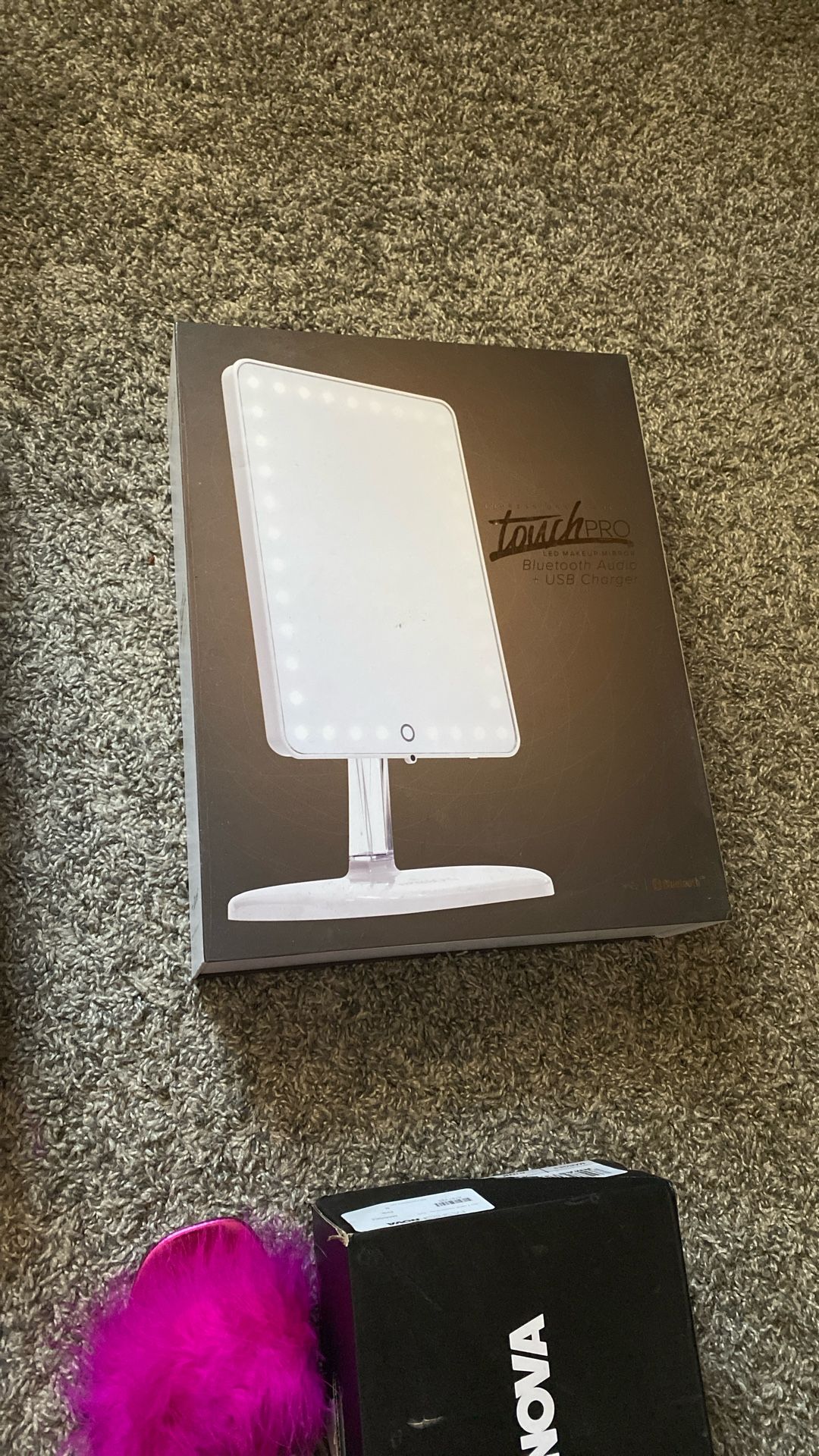 Bluetooth Audio USB Charger LED Mirror