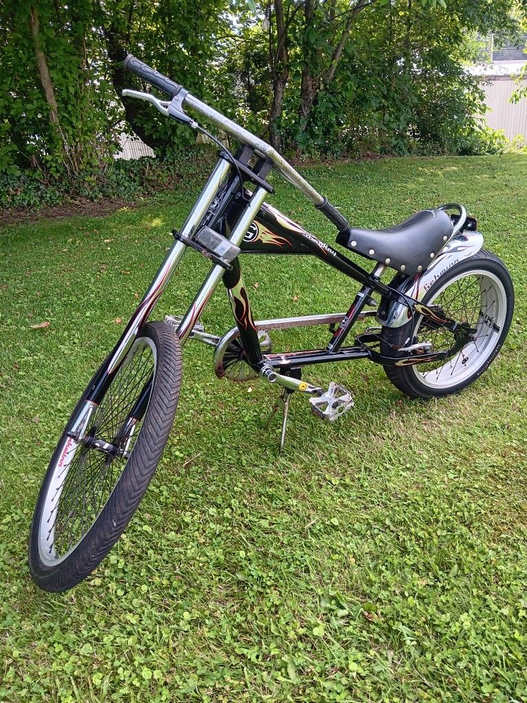 Schwinn Stingray orange County chopper