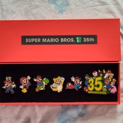  Super Mario Bros 35th Anniversary Pins No 2