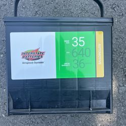 Car Battery (Brand New) Interstate Batteries 