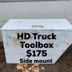 HD Truck Toolbox Side mount $175 - Corrales