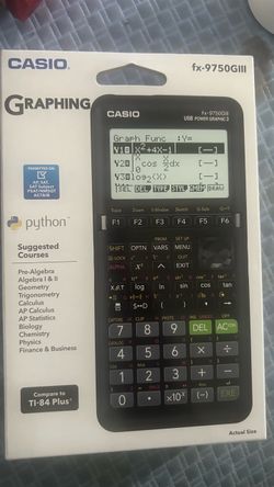 Casio Graphing fix-9750Glll