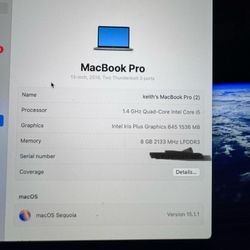MacBook Pro 2019 