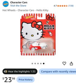 Hello Kitty Hot Wheels
