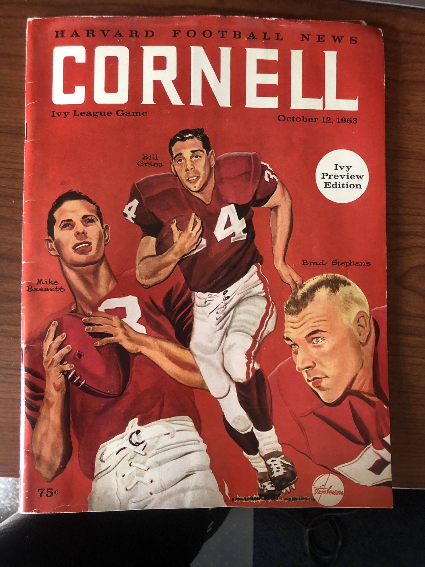 1963 Cornell Football Program