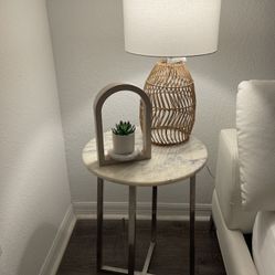 Side Table Marble Top