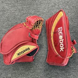 Reebok Lefevre Jr 7K RH Goalie Glove And Blocker