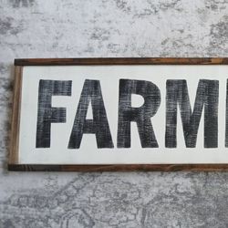 FARMHOUSE sign - Custom Made 