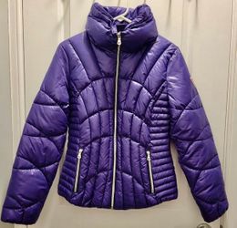 💜 Guess Purple Puffer Jacket 💜