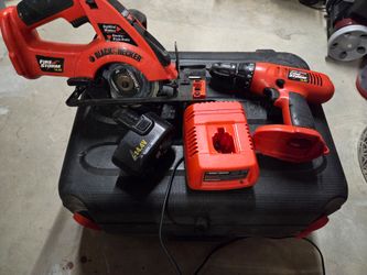 Black & Decker Fire Storm 14.4V Cordless Set