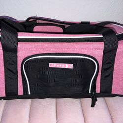 Pink Airplane Pet Carrier 