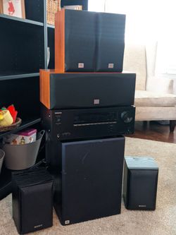 Complete JBL/Sony Northridge 5.1 System & Receiver