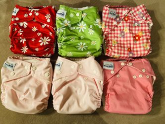 FuzziBunz Cloth Diapers Size Medium