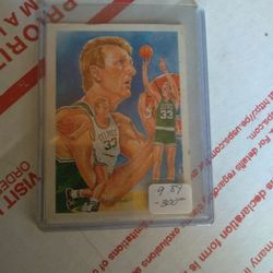 Larry Bird 1990 Celtics  NBA Hoops Card