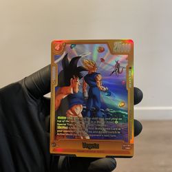 Dragon Ball Z Fusion World Vegeta - FB09-093 Alternate Art Dual Evolution 