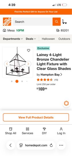 4- light chandelier For Sale. 🔥🔥🔥