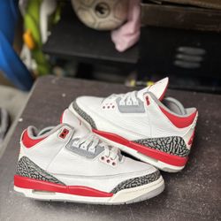 Air Jordan 3 Fire Red 2022 