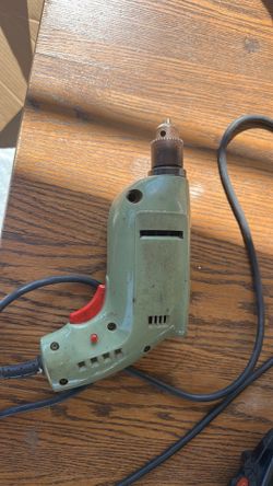 Vintage USA-Made Electric Drill – Works