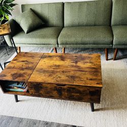 Mid Century modern Style Coffee Table 