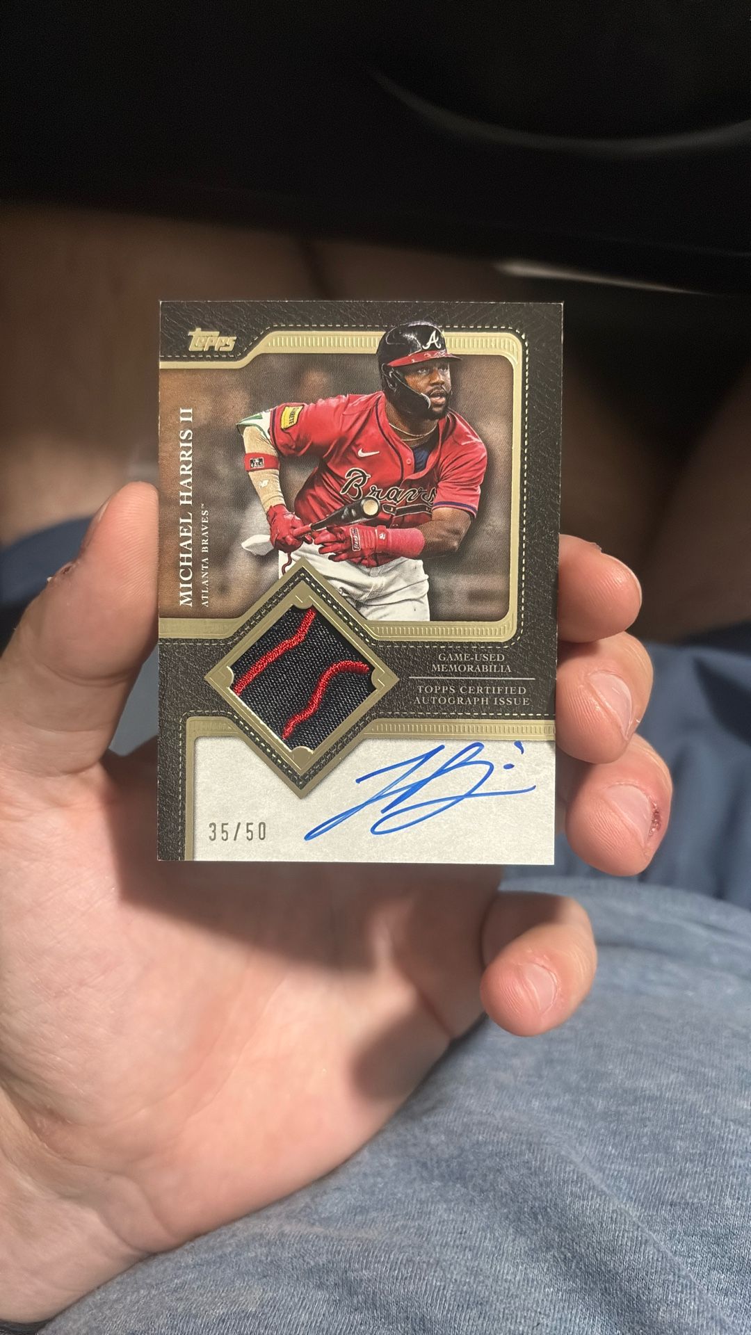 Michael Harris The Second /50 Auto